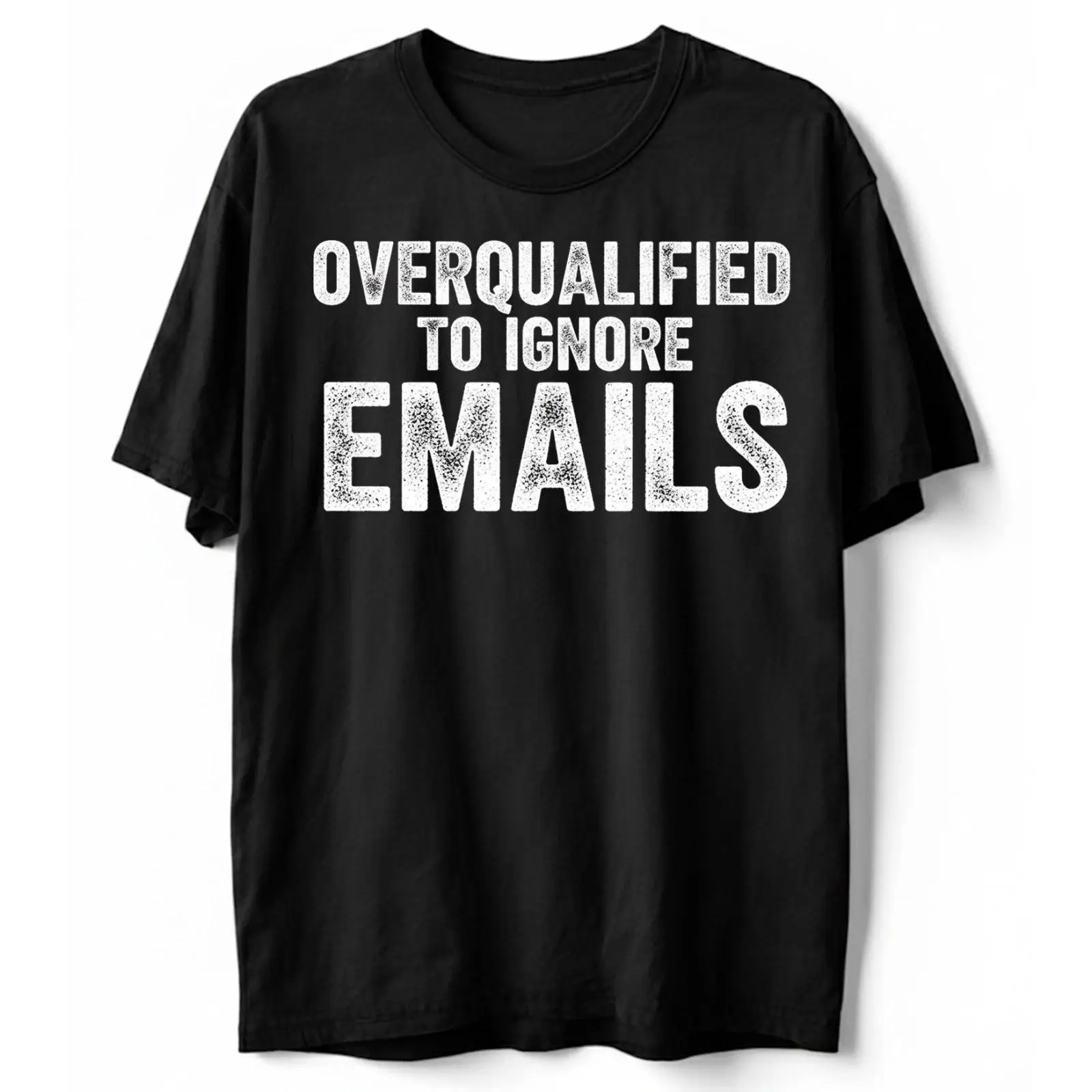 Home Office Email - Camiseta com Humor de Escritório: Sobredimensionada