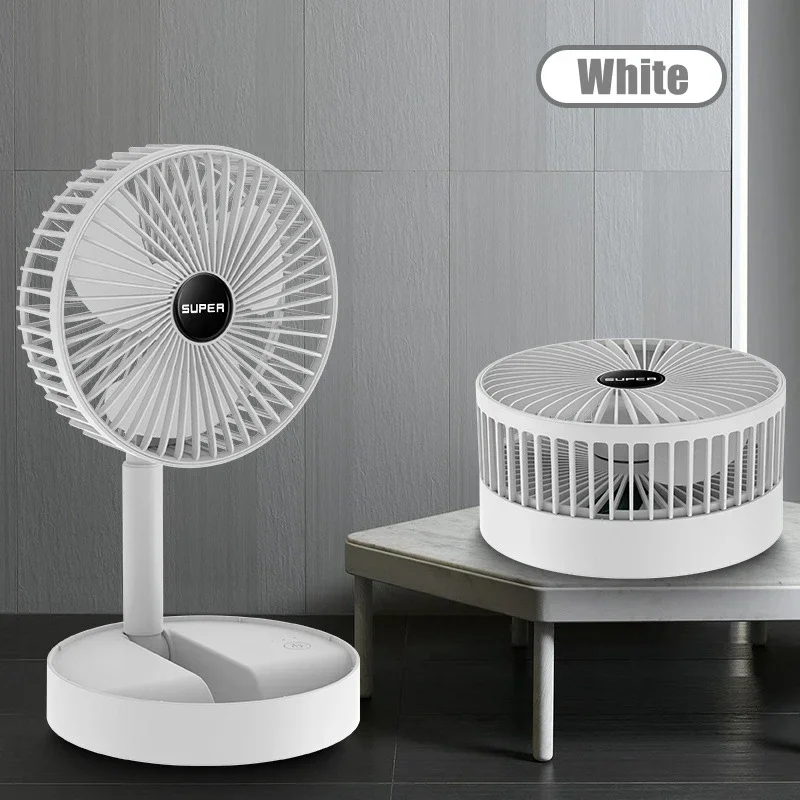 Usb Desk Fan - Ventilador USB Dobrável Ajustável, Mini Ventilador