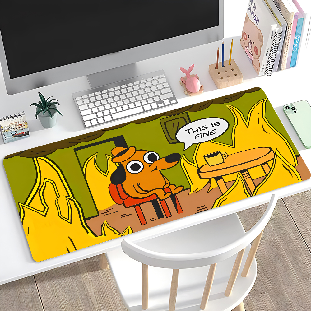 Home Office Keyboard And Mouse - Este é fino cão dachshund mousepad