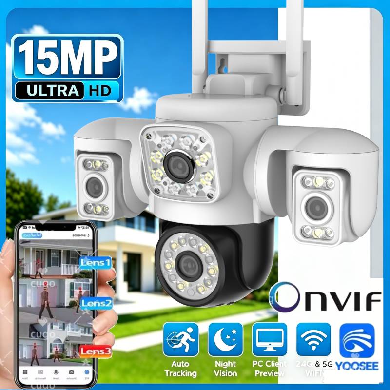 Home Office Email - Câmera de Vigilância Externa Yoosee WiFi