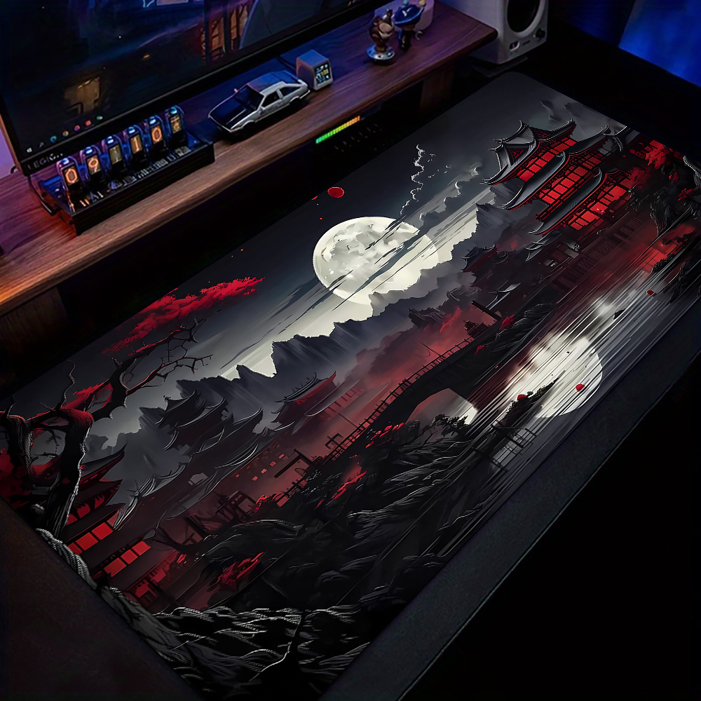 Mousepad Xl Extended - Mouse Pad com Ilustração de Paisagem