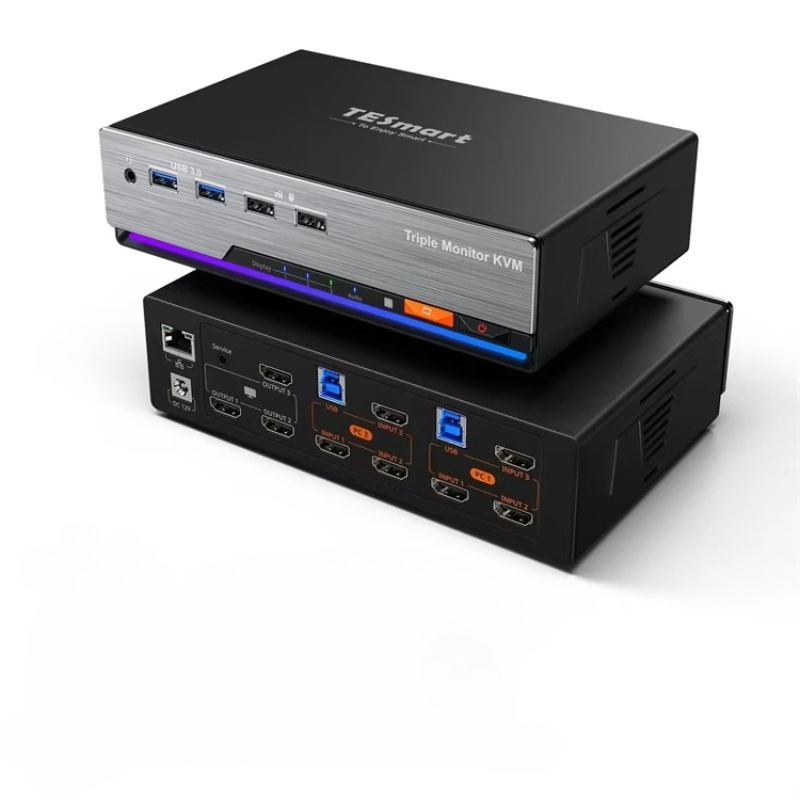 Home Office Kvm Switch - 4K 60Hz para HDMI KVM Switch