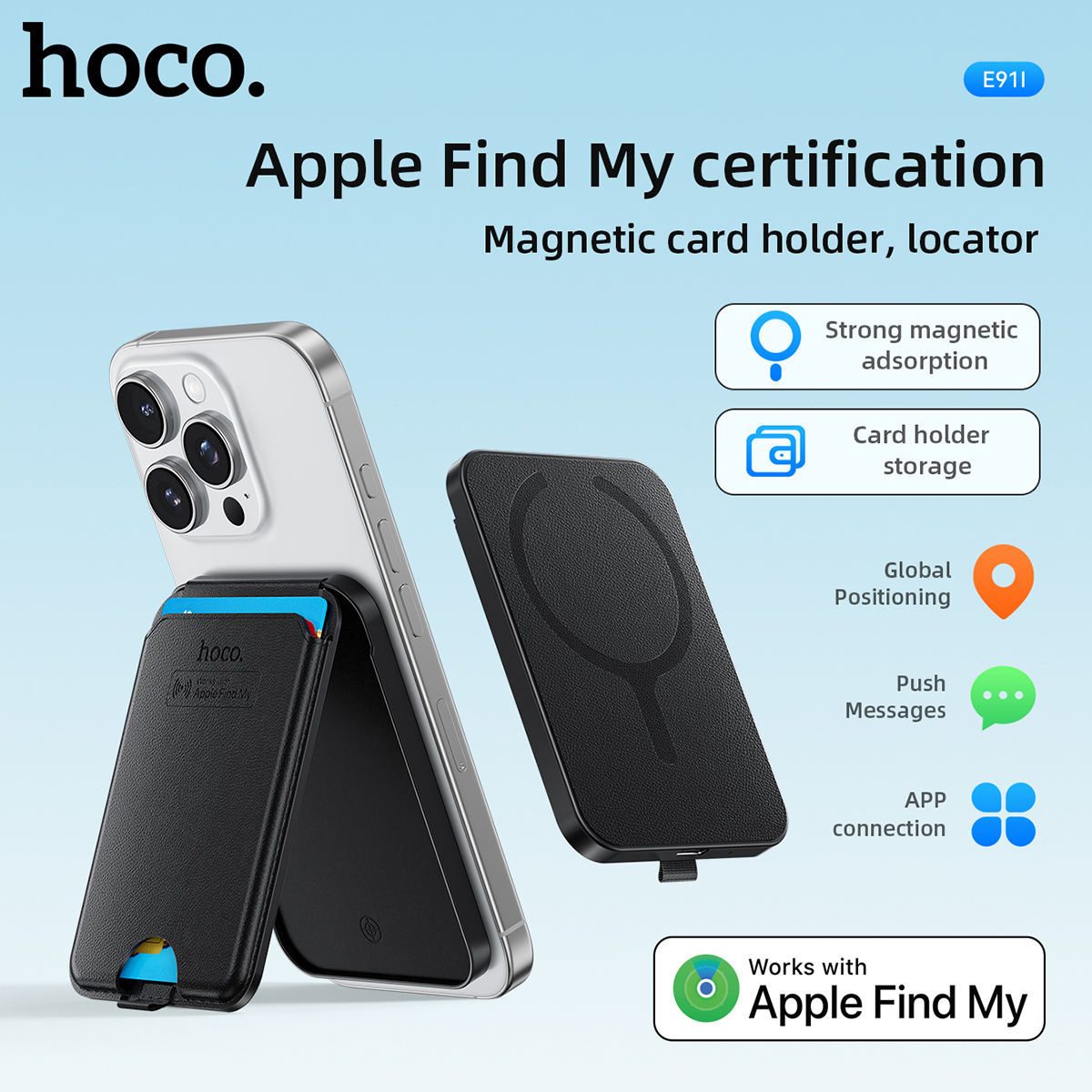 Document Holder Stand - Hoco e91i suporte de cartão de