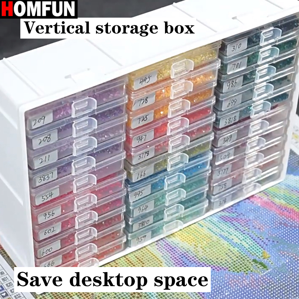Rolling File Cart - Homfun caixa de armazenamento de bandeja