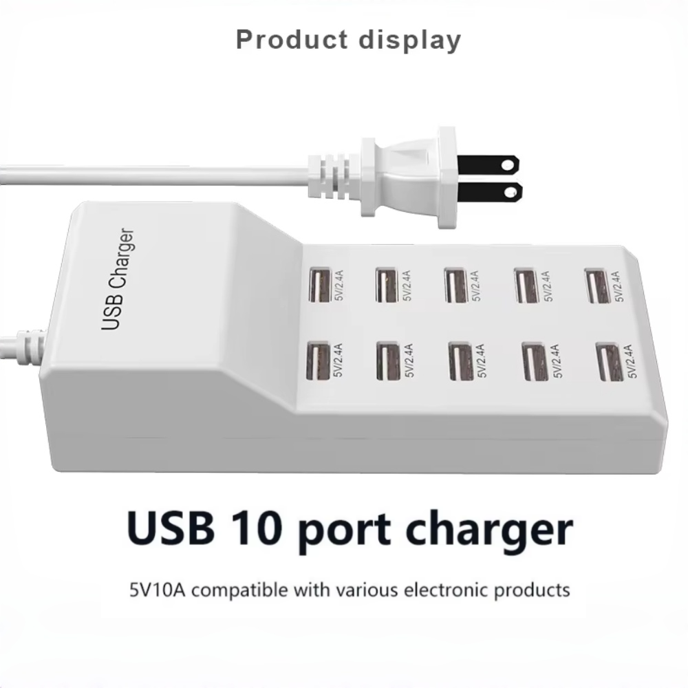 Home Office In Uk - 10 portas usb hub carregador rápido