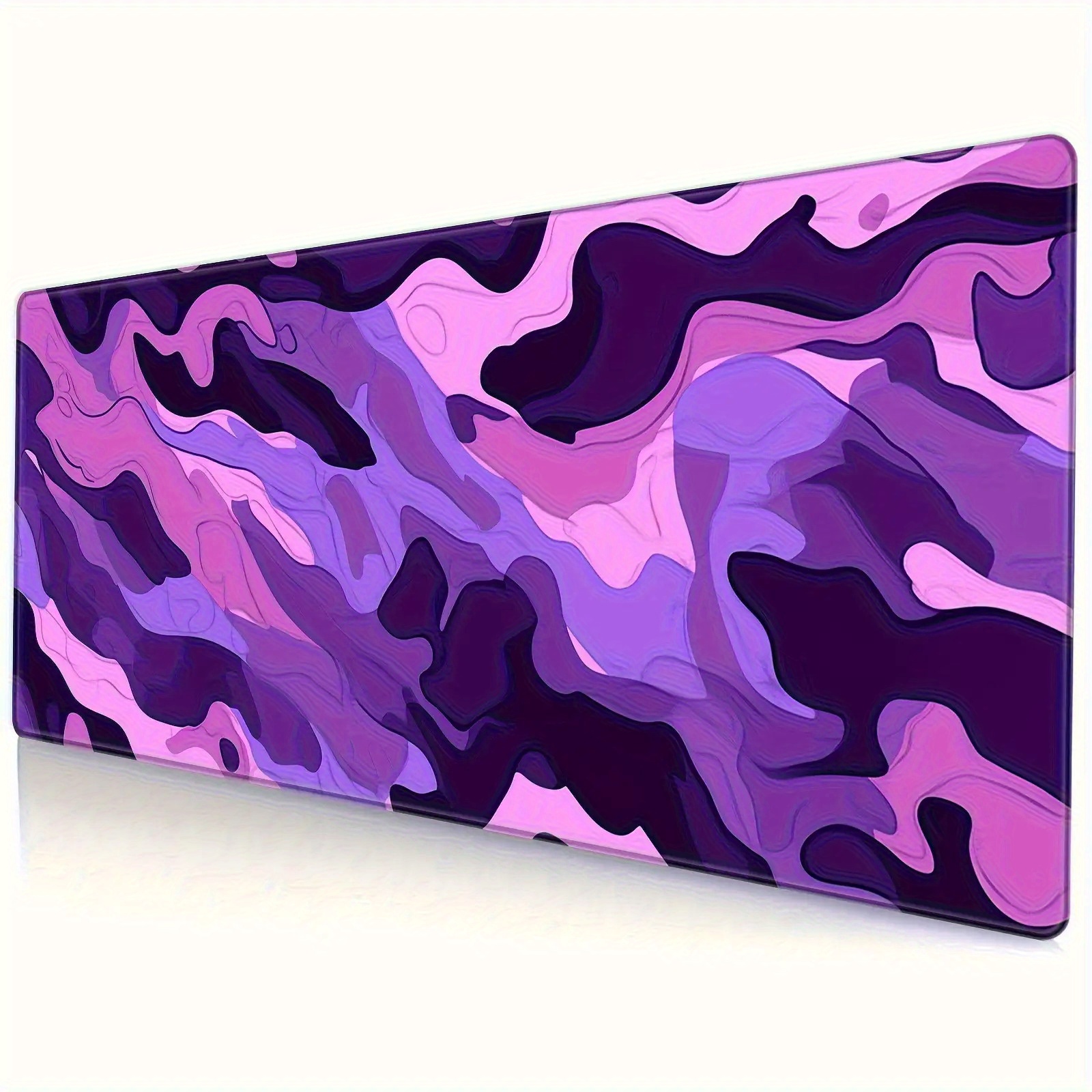 Mousepad Xl Extended - Mouse Pad Gamer Extendido Camo Roxo