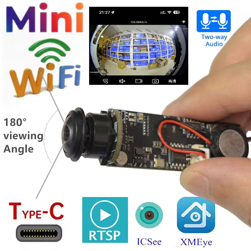Home Office Email - Câmera Mini HD WiFi DIY para