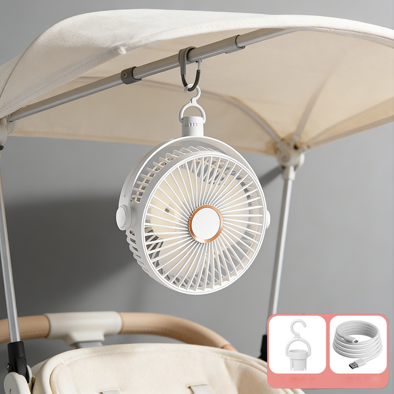 Usb Desk Fan - Ventilador para Carrinho de Bebê, Ventilador
