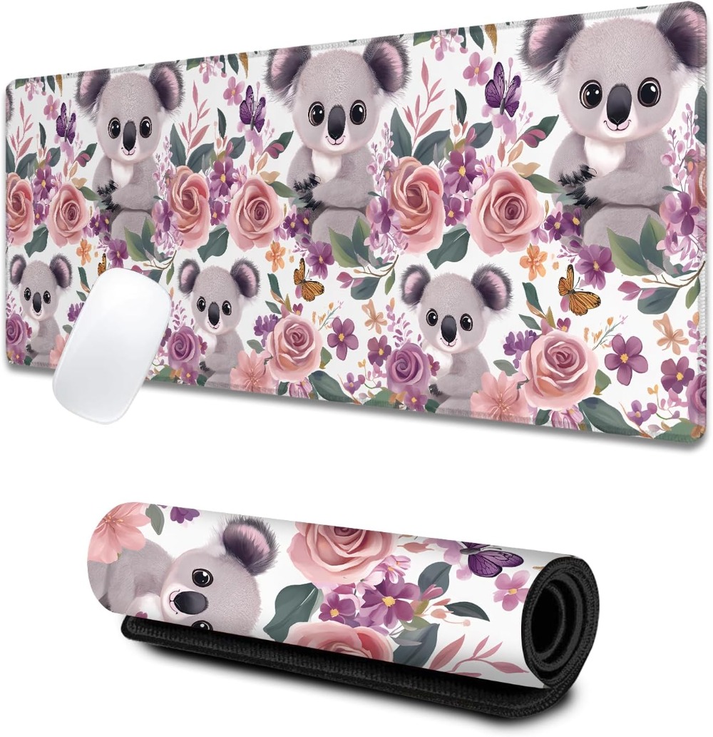 Mousepad Xl Extended - Mouse Pad Grande Koala para Jogos,