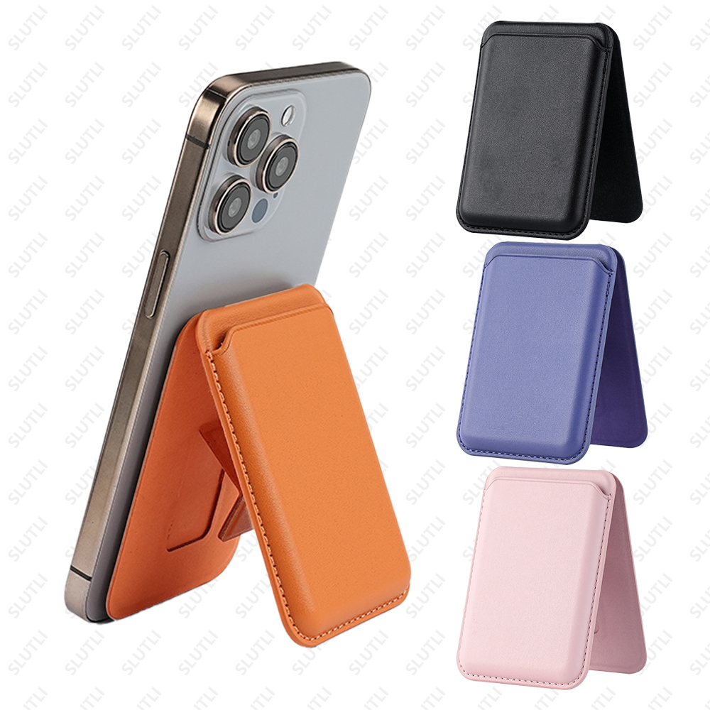 Document Holder Stand - Carteira de Couro com Suporte Oculto