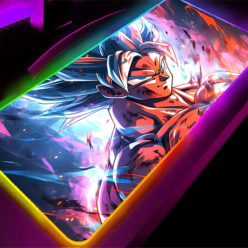 Home Office Keyboard And Mouse - Mousepad RGB Dragon Ball Trunks Grande