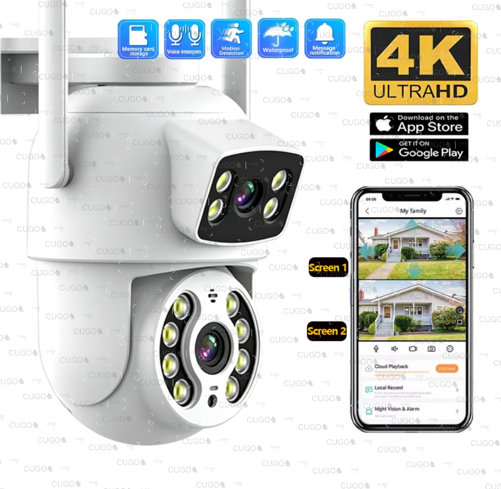 Câmera de Vigilância Wifi 8MP  - Home Office Email avaliação e preço