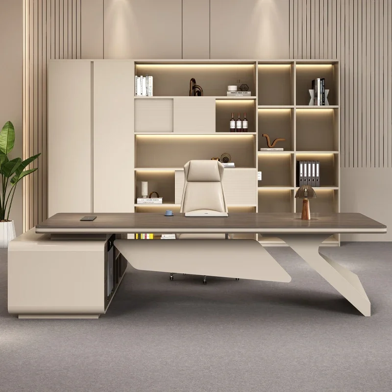 Mesa de Escritório Executiva c - Home Office L Shaped Desk avaliação e preço