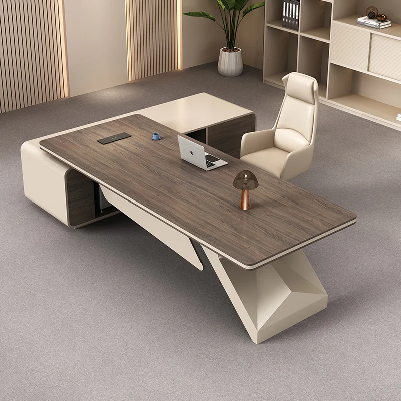 Mesa de Escritório Executiva c - Home Office L Shaped Desk avaliação e preço