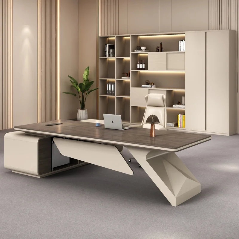 Mesa de Escritório Executiva c - Home Office L Shaped Desk avaliação e preço