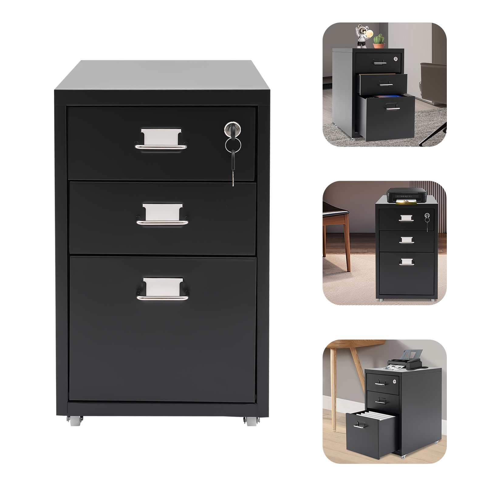 Armário de arquivo vertical de - Rolling File Cart avaliação e preço