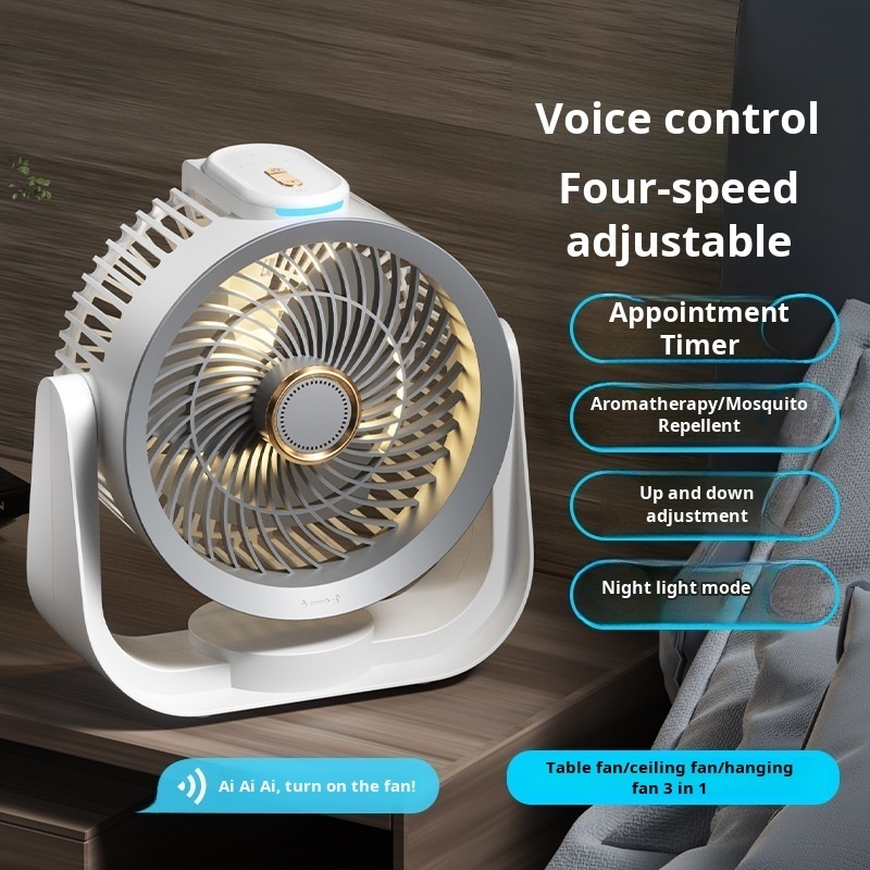 Ventilador de Mesa Inteligente - Usb Desk Fan avaliação e preço
