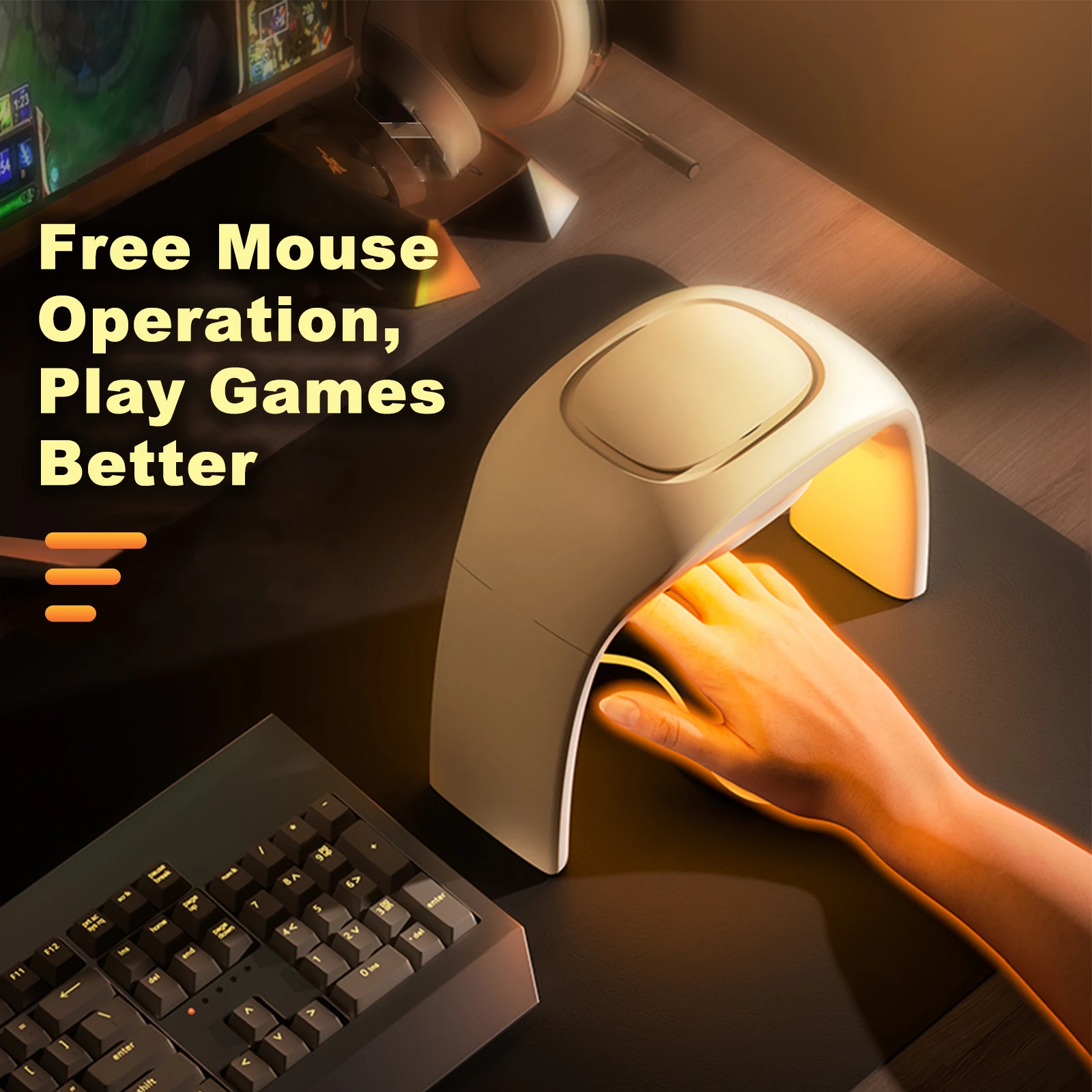 Eary portátil inverno mouse mã - Home Office In Uk avaliação e preço