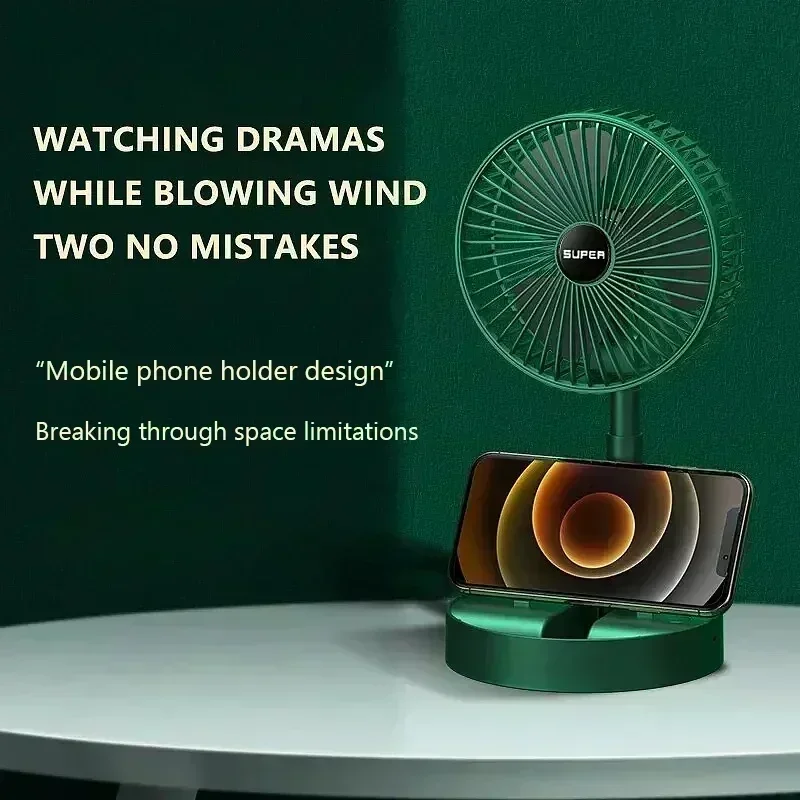 Ventilador USB Dobrável Ajustá - Usb Desk Fan avaliação e preço