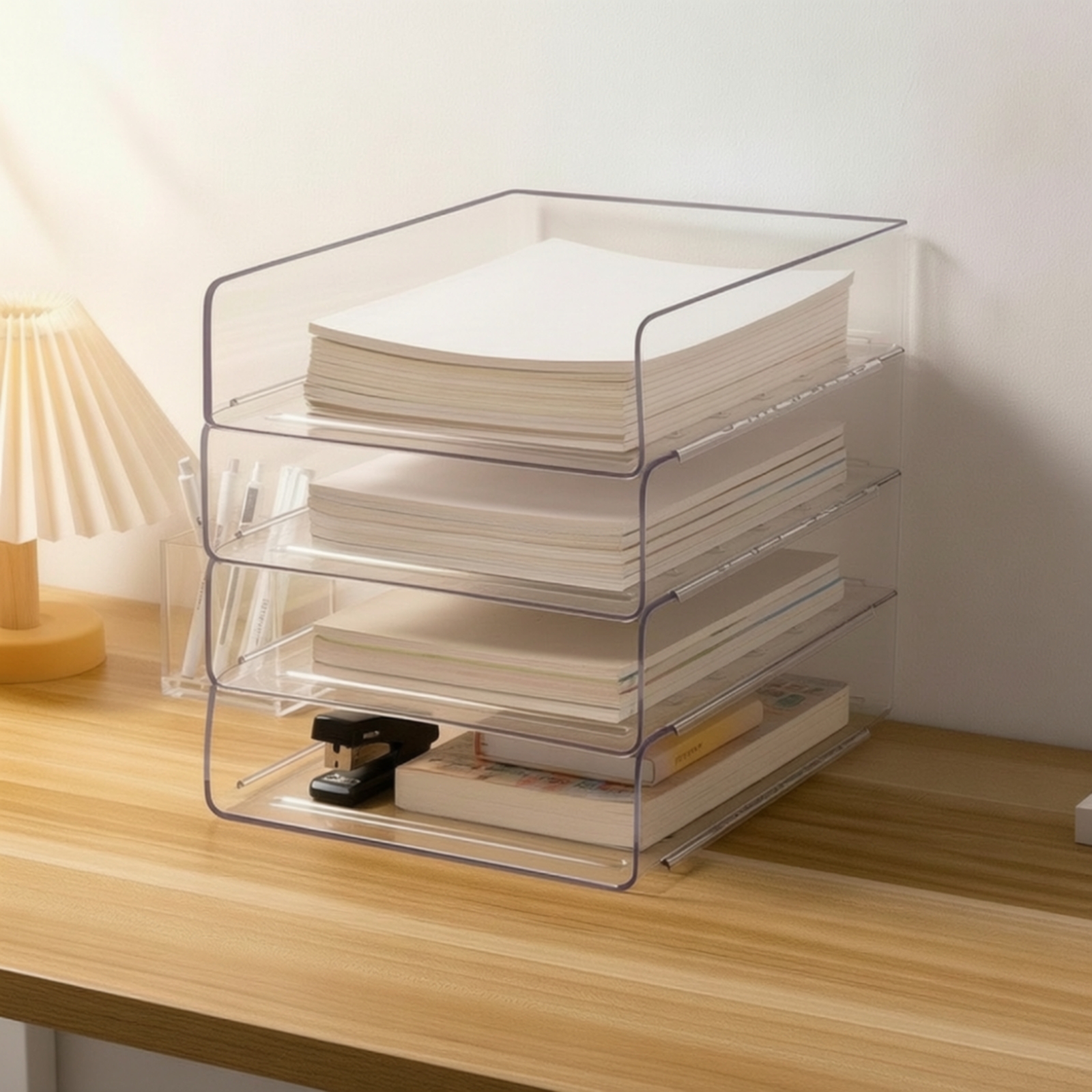 Organizador de Mesa Transparen - Document Holder Stand avaliação e preço