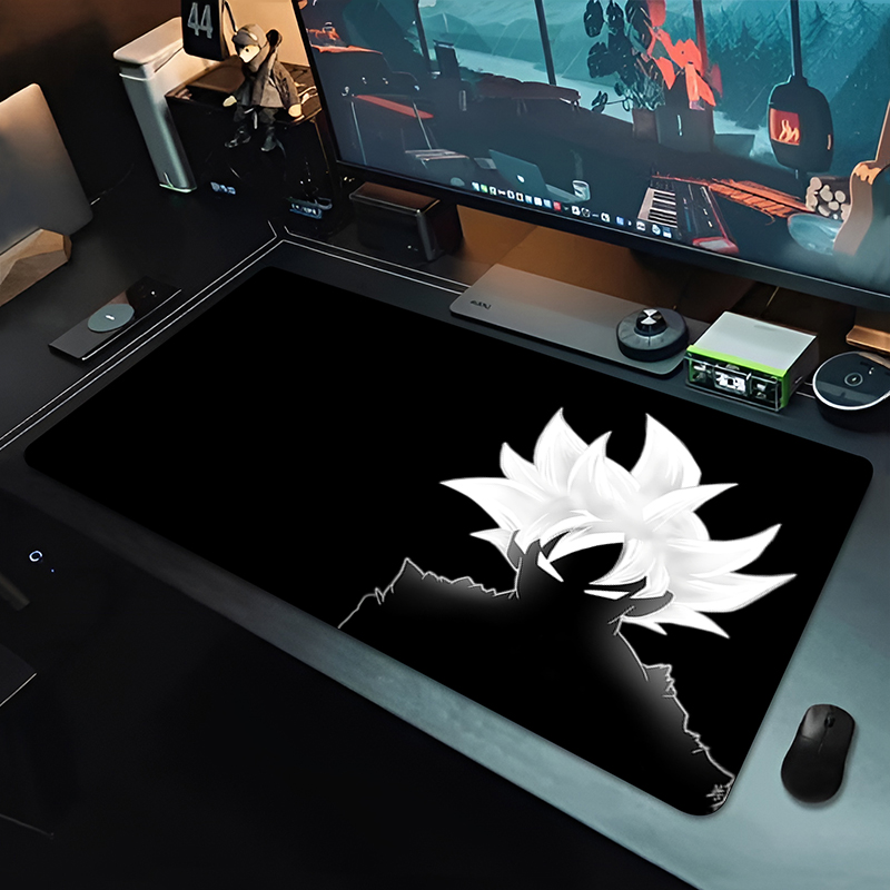Mouse Pad Grande DBZ Black Ani - Home Office Keyboard And Mouse avaliação e preço