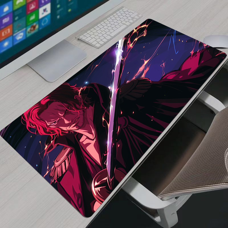 Uma peça shanks mouse pad gran - Home Office Keyboard And Mouse avaliação e preço
