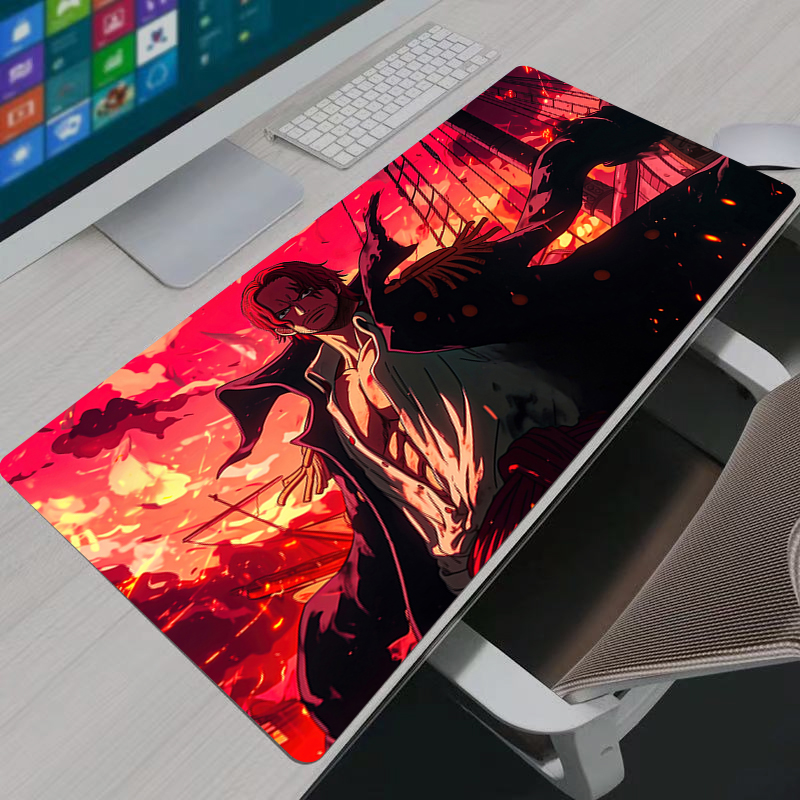 Uma peça shanks mouse pad gran - Home Office Keyboard And Mouse avaliação e preço