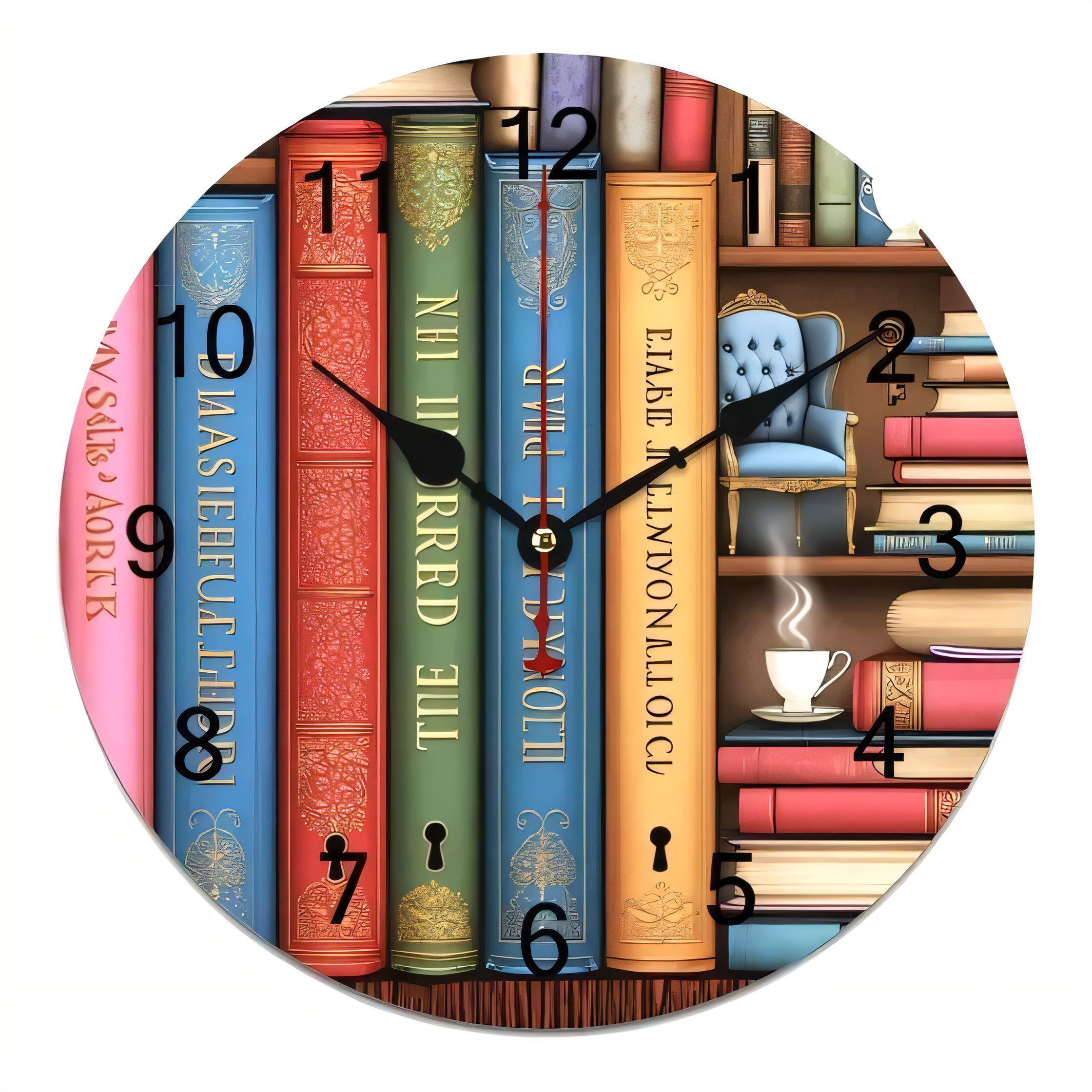 Relógio de Parede Vintage para - Home Office Library avaliação e preço