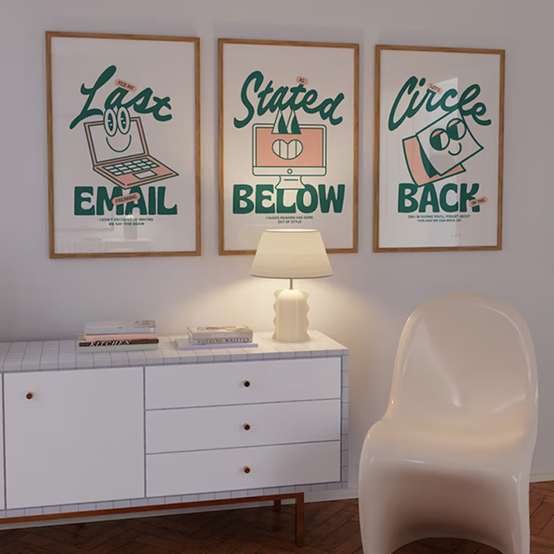 Engraçado verde escritório art - Home Office Email avaliação e preço