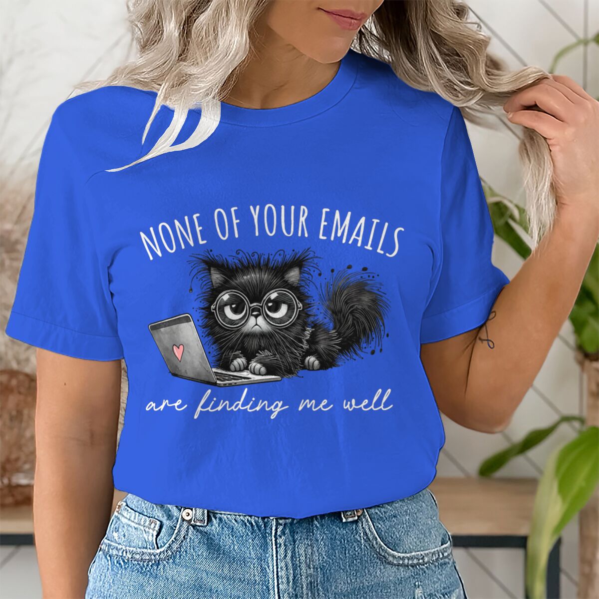 Camiseta Unissex com Estampa d - Home Office Email avaliação e preço