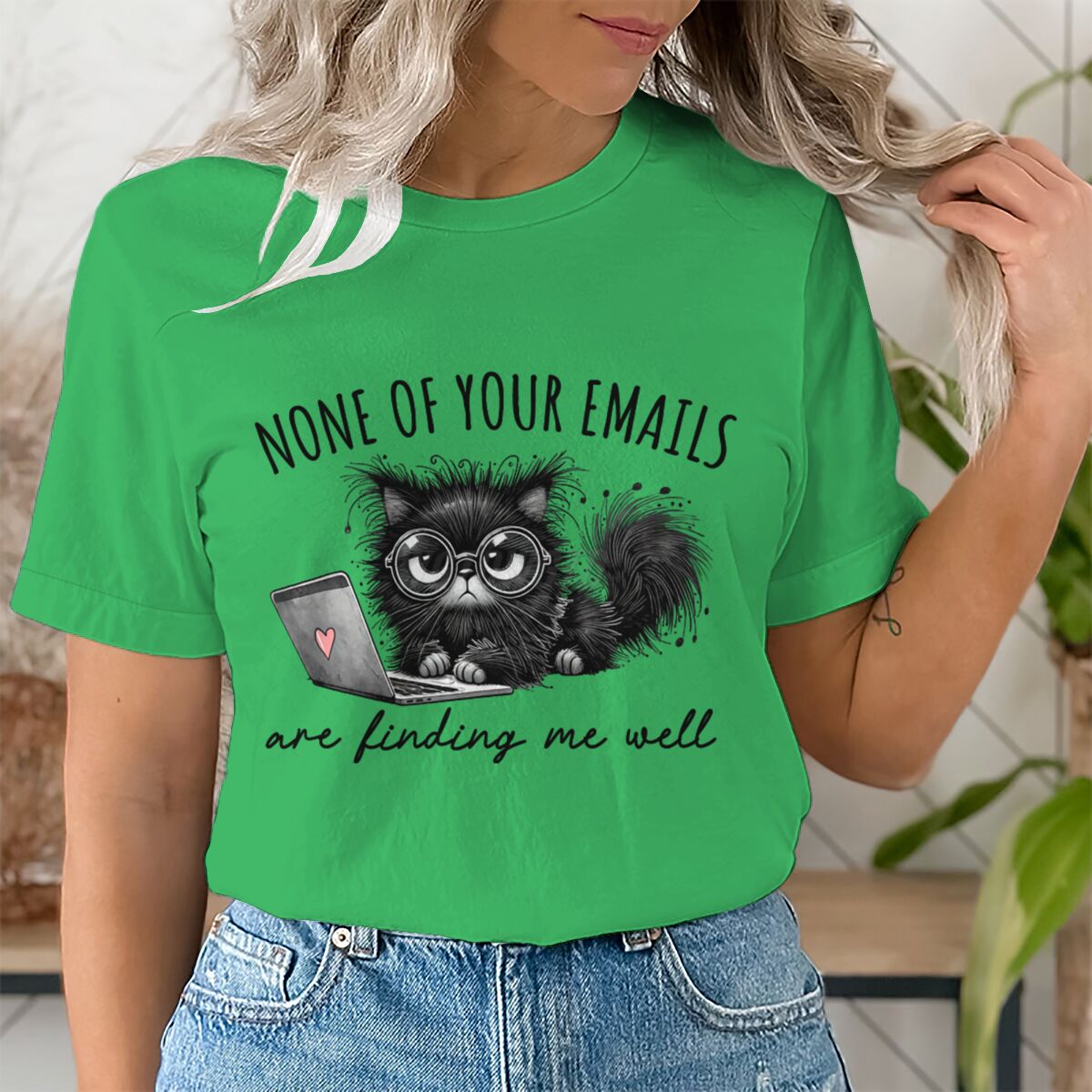 Camiseta Unissex com Estampa d - Home Office Email avaliação e preço