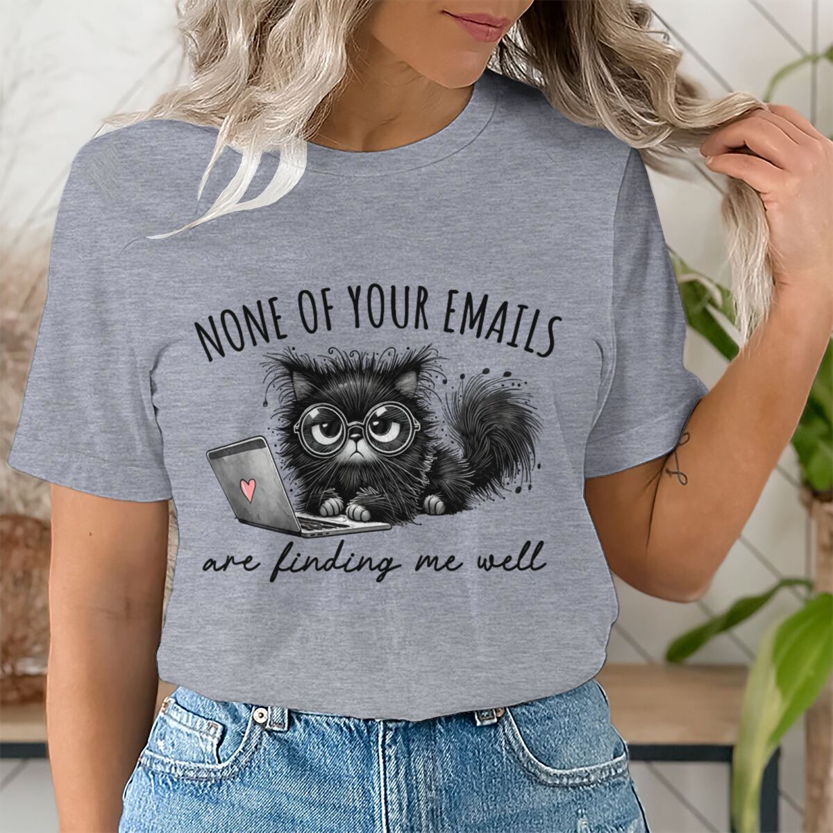 Camiseta Unissex com Estampa d - Home Office Email avaliação e preço