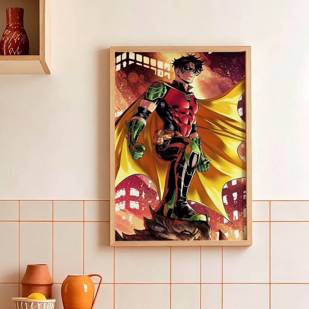 Pôster R-Robin Damian Wayne Ti - Home Office Tim avaliação e preço