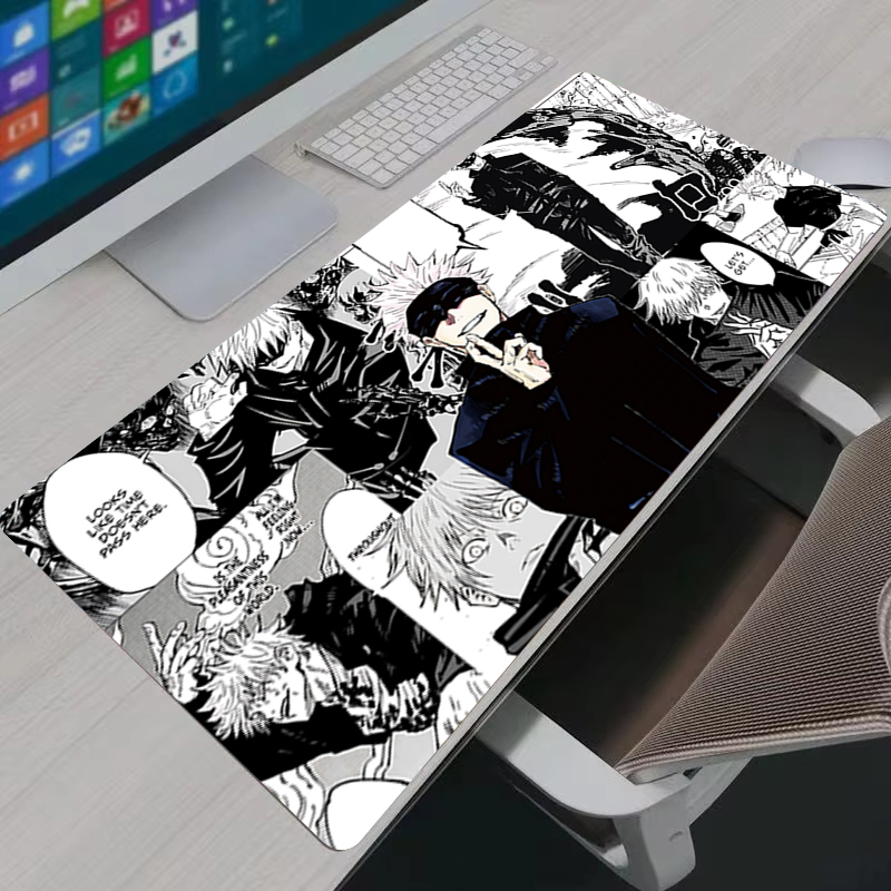Mouse Pad Grande de Anime Juju - Home Office Keyboard And Mouse avaliação e preço
