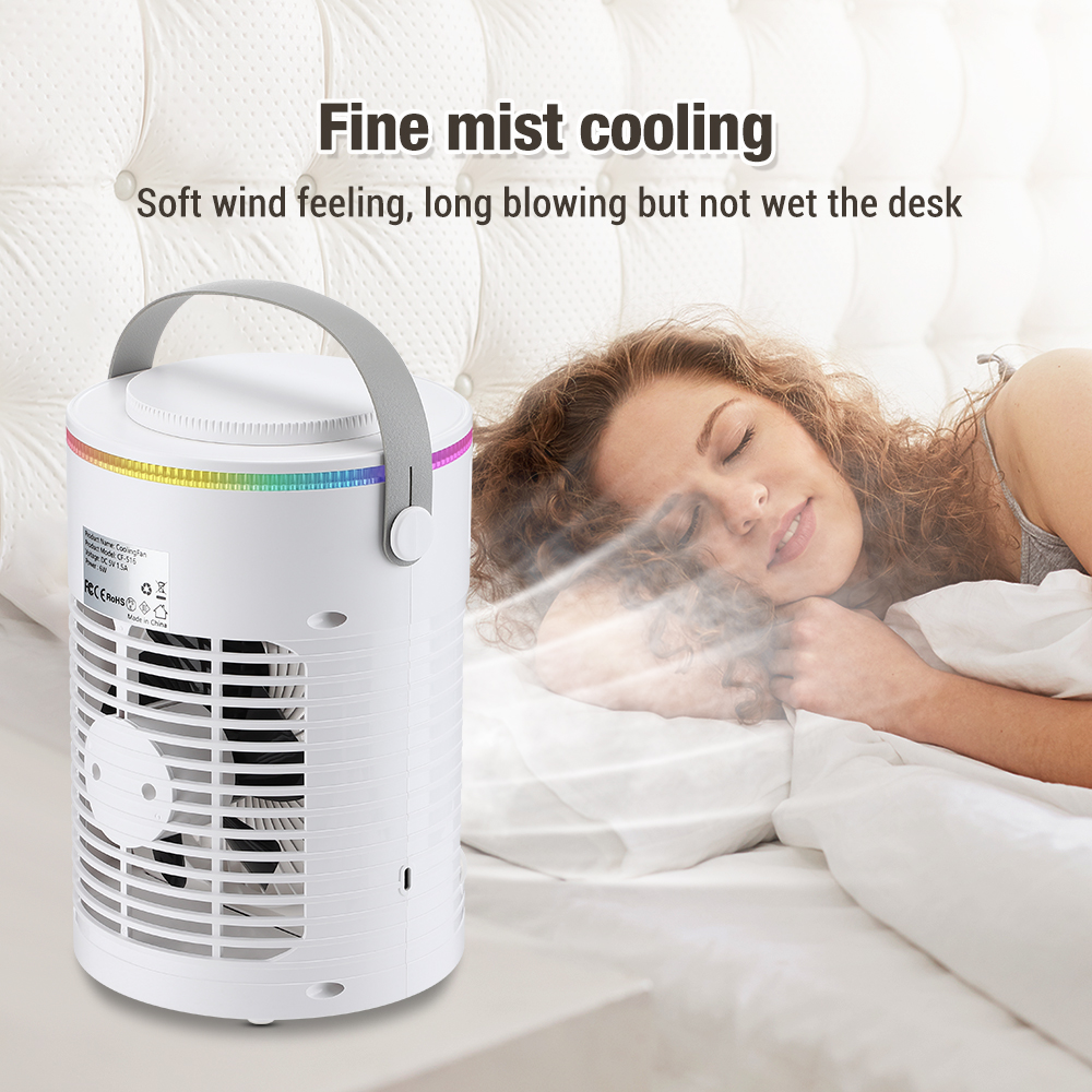 Ar Condicionado Portátil, Vent - Usb Desk Fan avaliação e preço