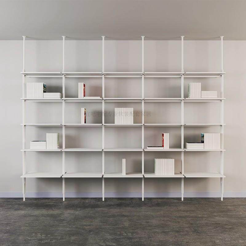 Italiano minimalista estantes  - Home Office Library avaliação e preço