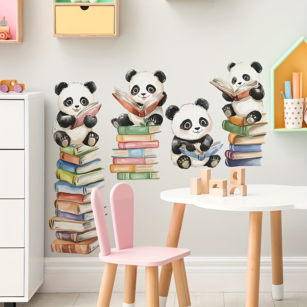 Panda dos desenhos animados le - Home Office Library avaliação e preço