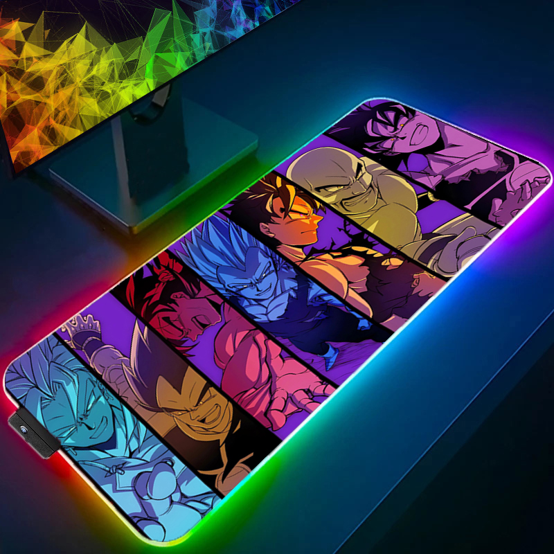 Mouse Pad LED Dragon Ball para - Home Office Keyboard And Mouse avaliação e preço