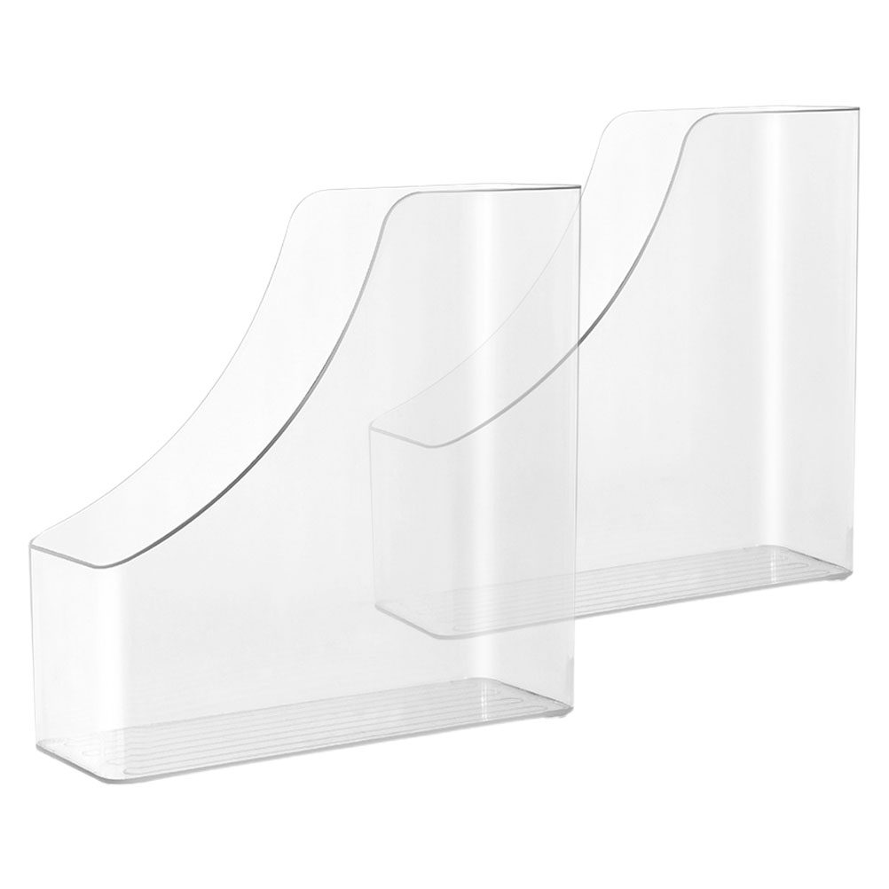 Caixas de arquivo transparente - Home Office Library avaliação e preço