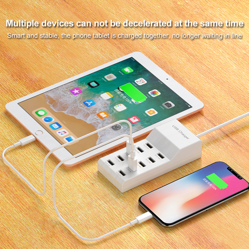 10 portas usb hub carregador r - Home Office In Uk avaliação e preço