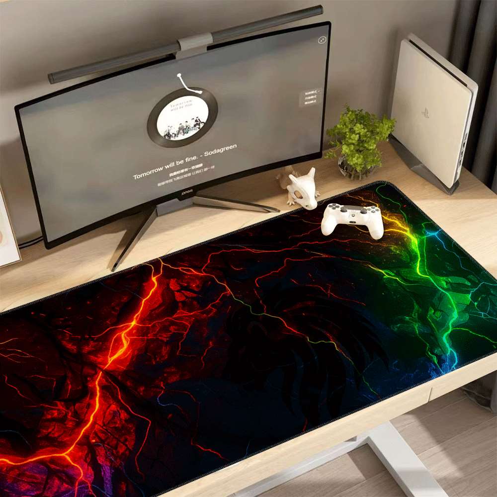 Mouse Pad Gamer Colorido XL, T - Mousepad Xl Extended avaliação e preço