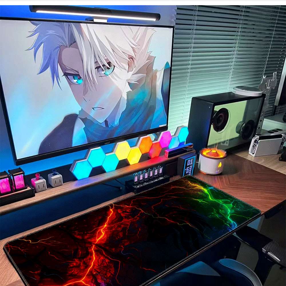 Mouse Pad Gamer Colorido XL, T - Mousepad Xl Extended avaliação e preço