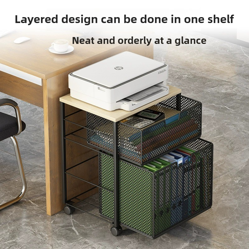 Organizador de suporte de impr - Rolling File Cart avaliação e preço