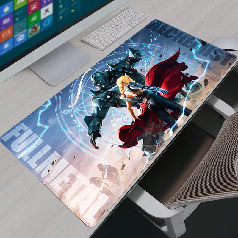Mouse Pad Grande Fullmetal Alc - Home Office Keyboard And Mouse avaliação e preço