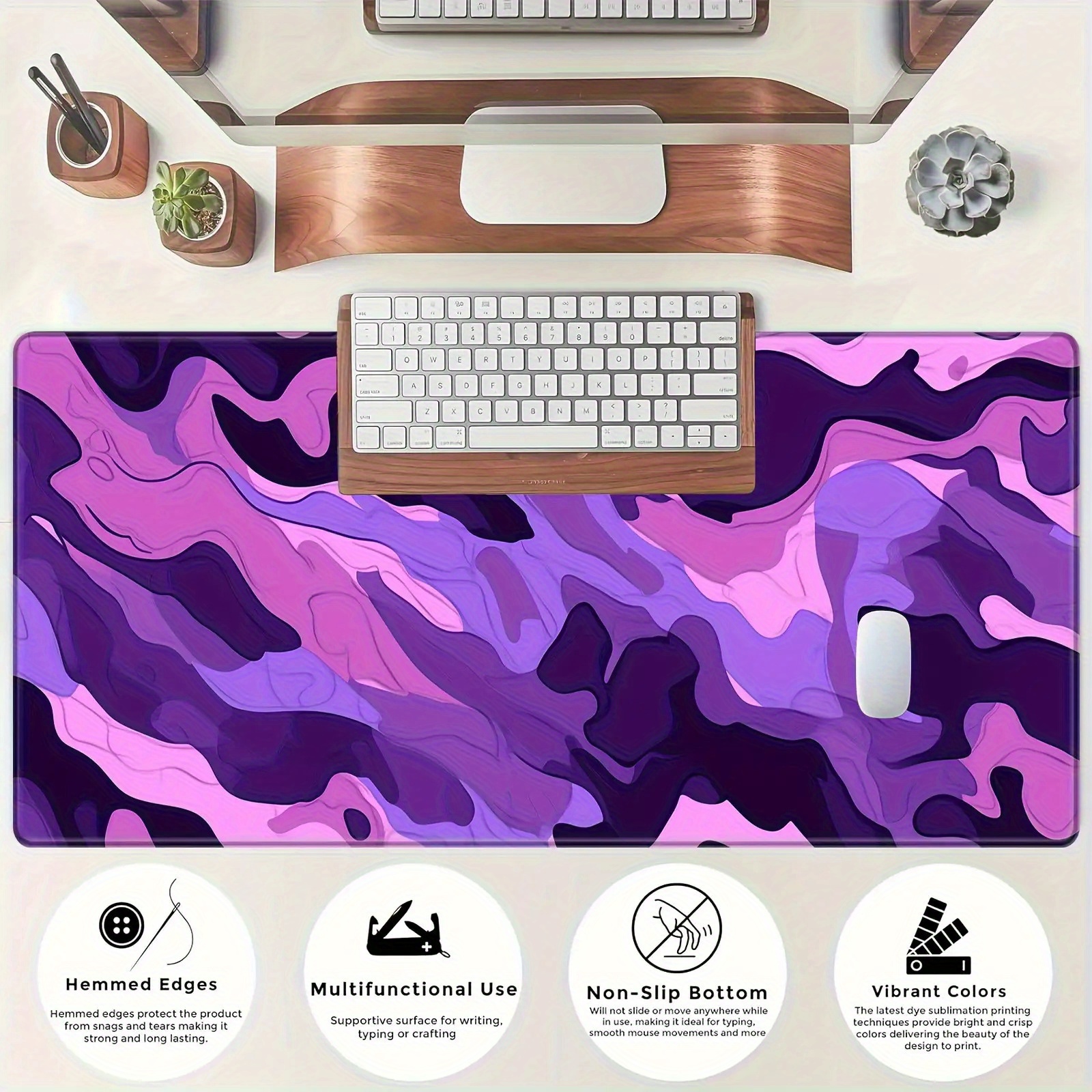 Mouse Pad Gamer Extendido Camo - Mousepad Xl Extended avaliação e preço