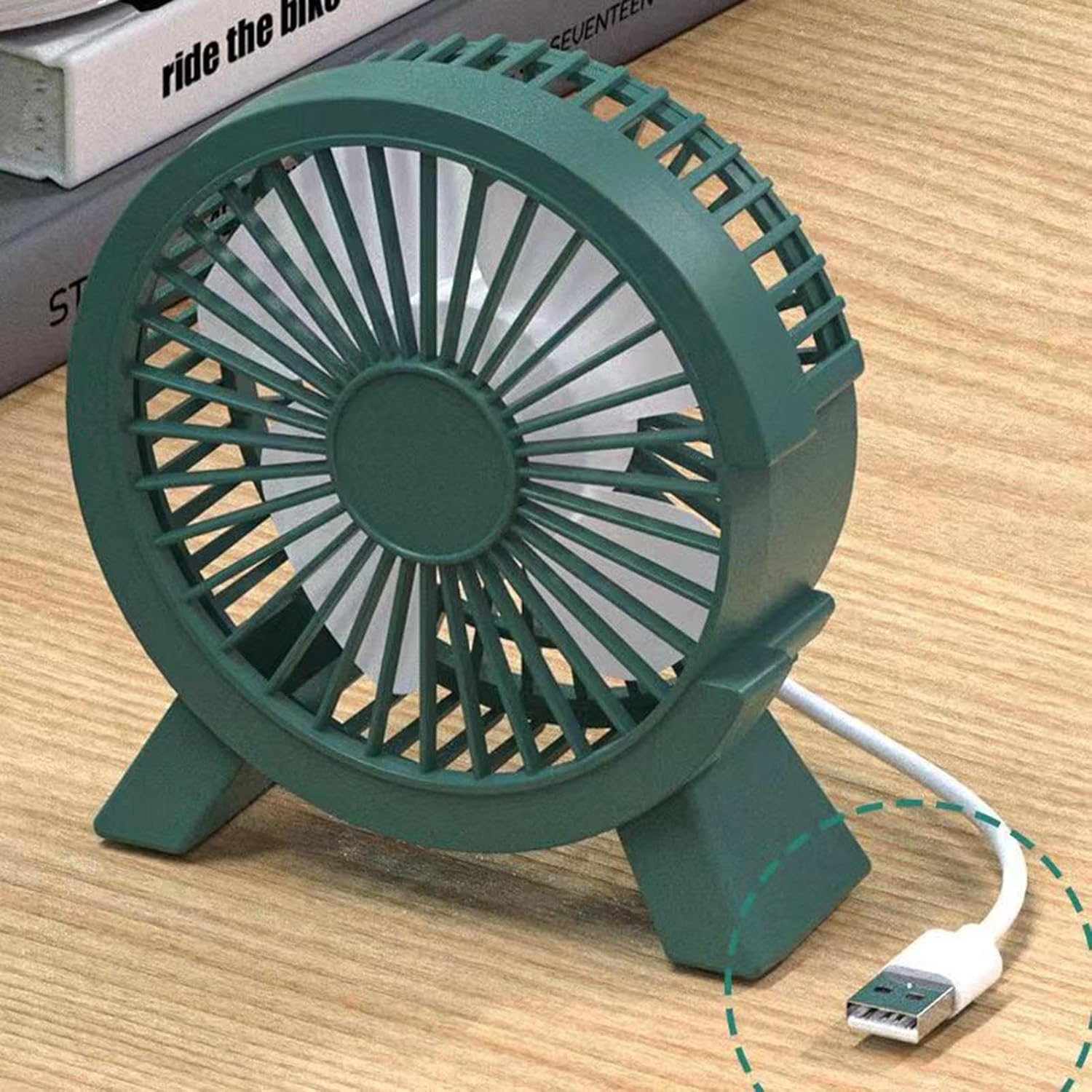 Mini Ventilador de Mesa Recarr - Usb Desk Fan avaliação e preço
