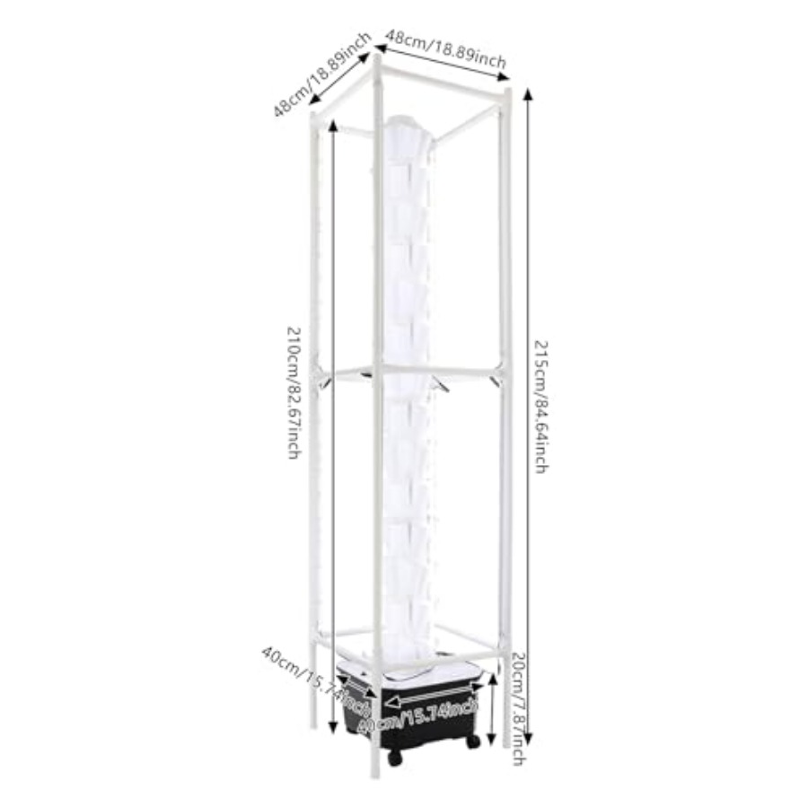 Torre vertical de cultivo hidr - Home Office Tim avaliação e preço