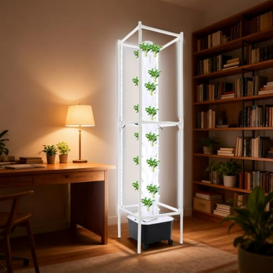 Torre vertical de cultivo hidr - Home Office Tim avaliação e preço