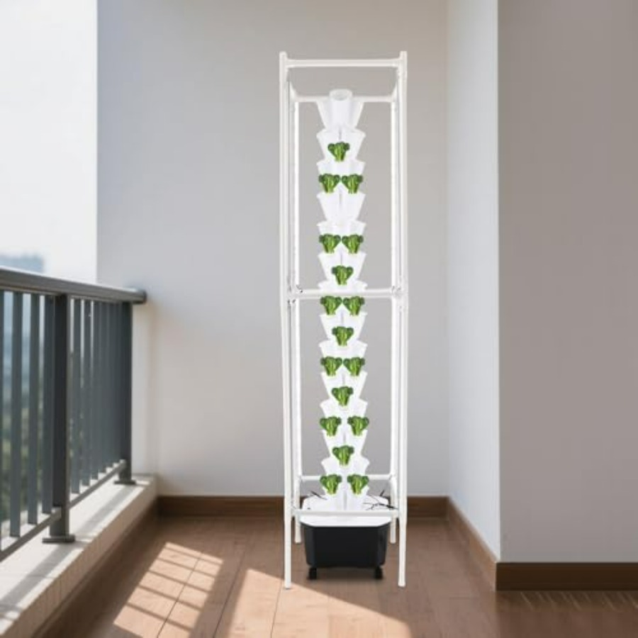 Torre vertical de cultivo hidr - Home Office Tim avaliação e preço