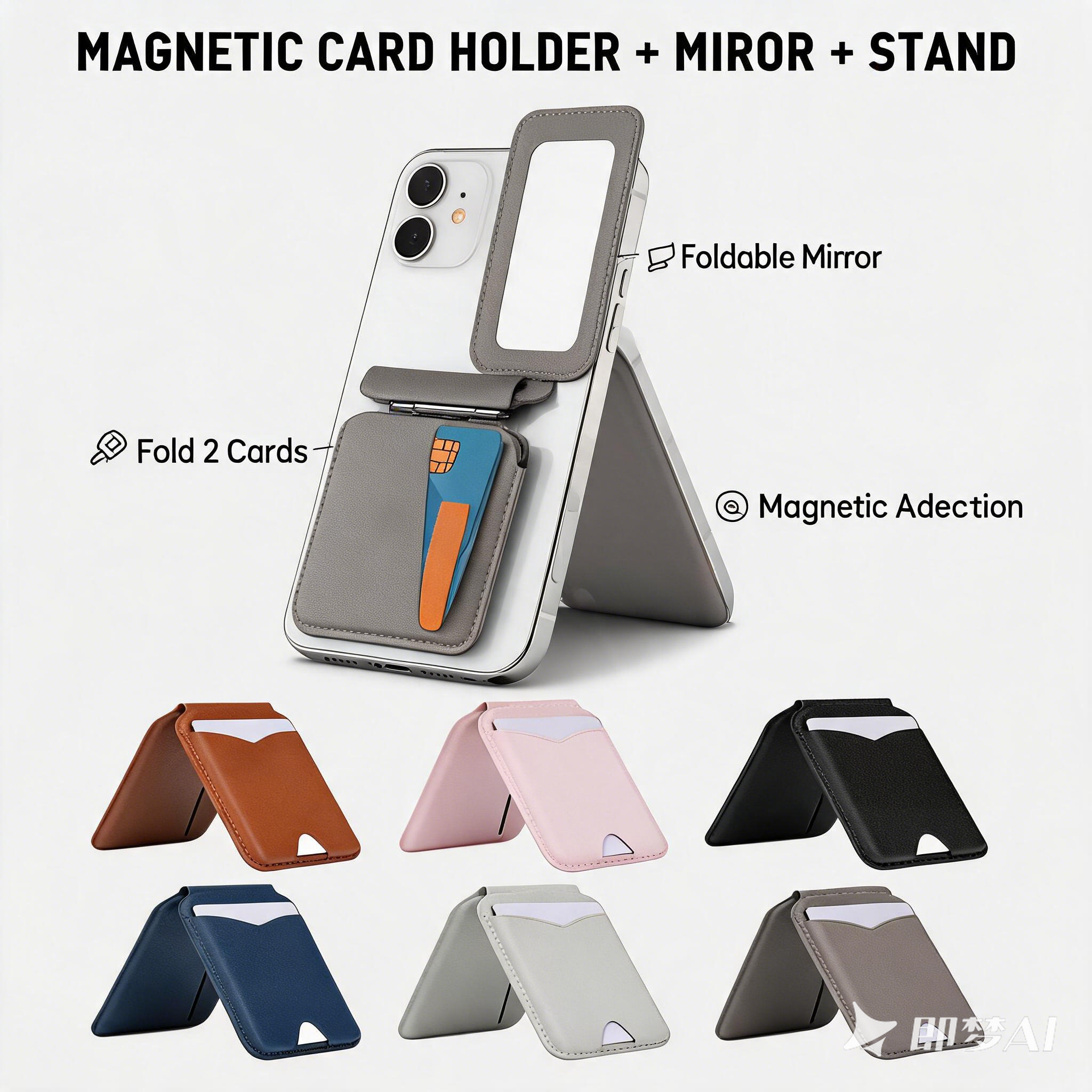 Carteira Magnética Fashion par - Document Holder Stand avaliação e preço